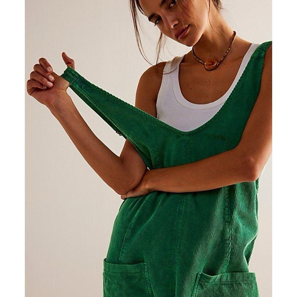 We The Free High Roller Cord Jumpsuit